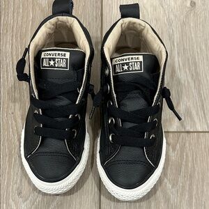 NEW Converse Kids Black and White Sneakers